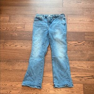 Madewell kick out jeans